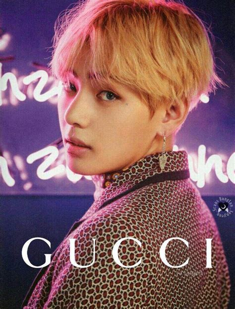 kim taehyung gucci|zoom tv gucci outfits.